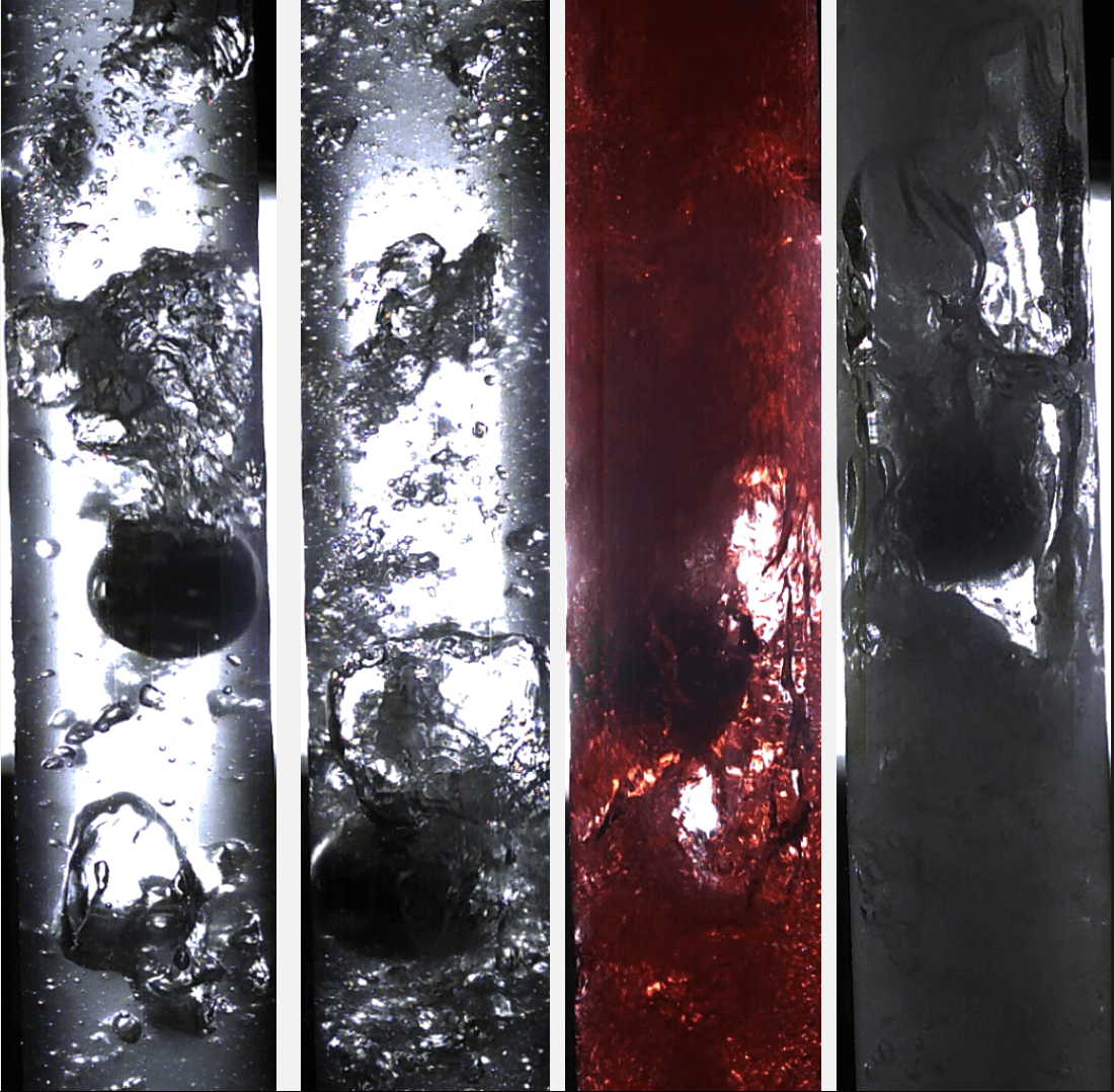 Two-phase correction balls snapshot